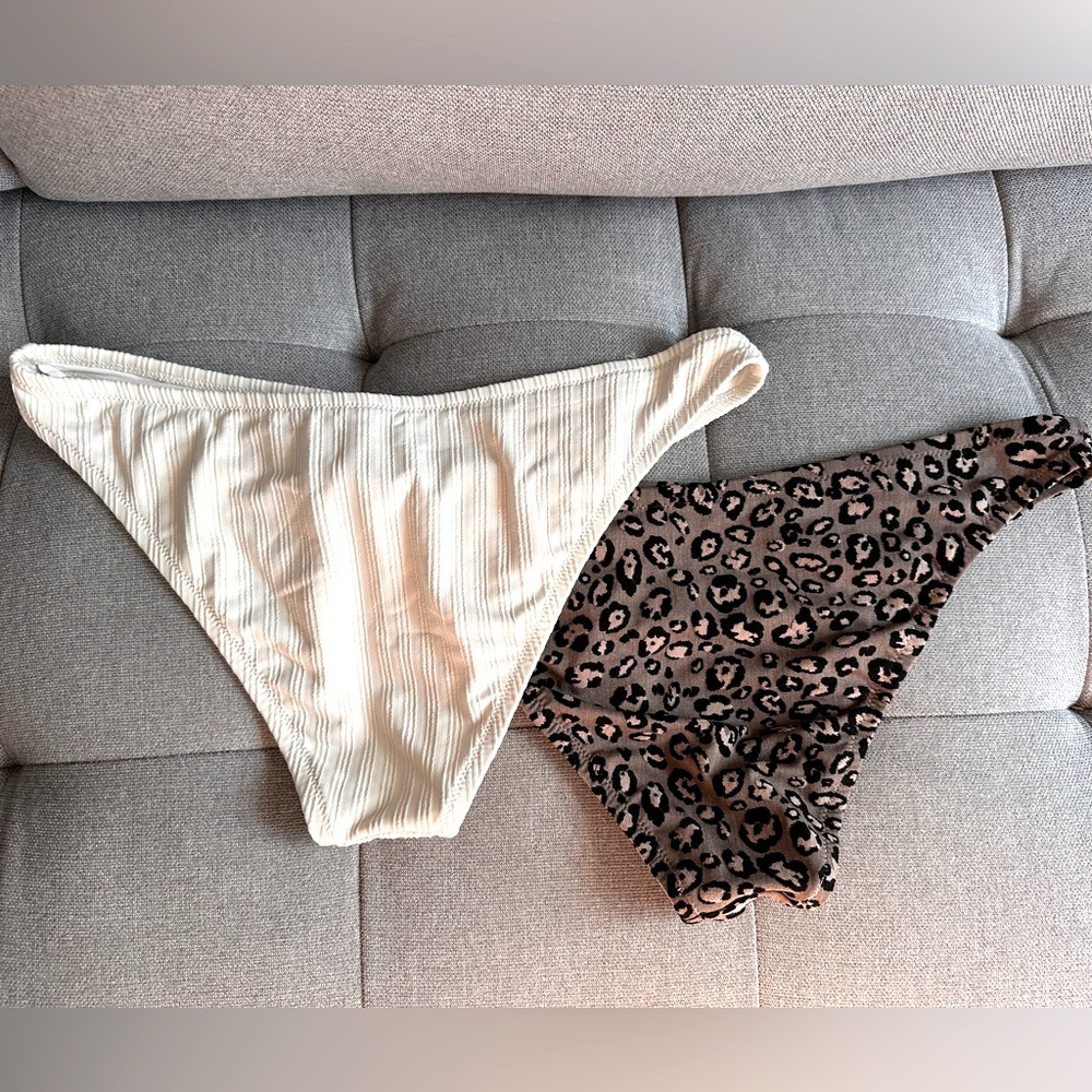 NWOT Shade & Shore Bikini Bottom Bundle, Size L
